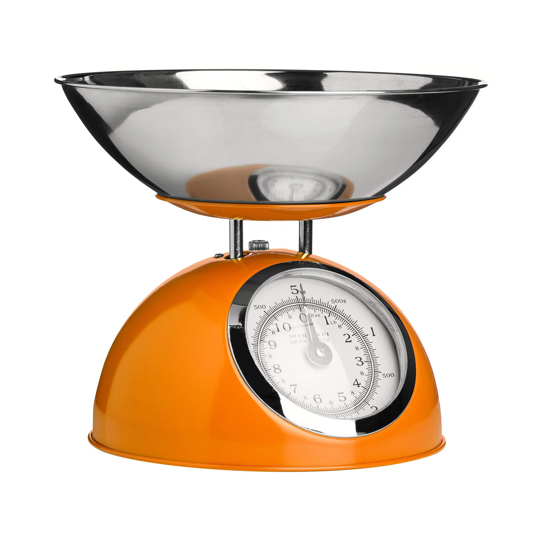 Premier Haushaltswaren 5 Kg Mechanische Küchenwaage - Orange, Orange