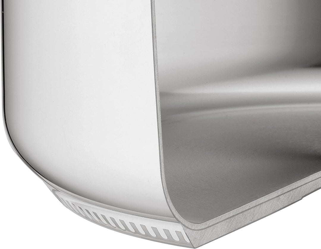Lagostina Accademia Lagofusion Stieltopf, Rostfreies Metall, Edelstahl, 14 cm 34.1 x 20.2 x 12.7 cm,