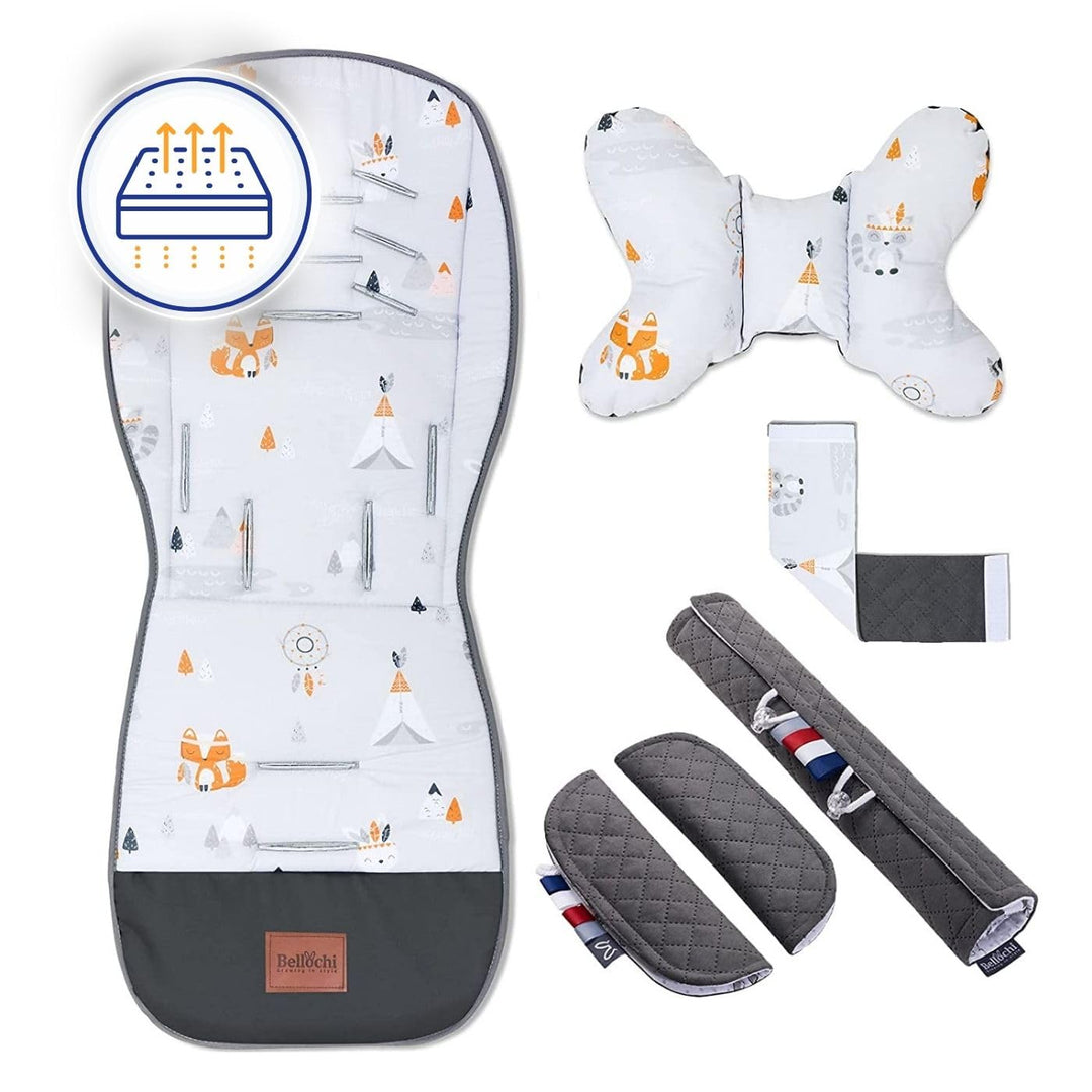 Atmungsaktive Sitzauflage Kinderwagen, Sitzauflage Buggy Sommer - Kinderwagen Zubehör - Universal -
