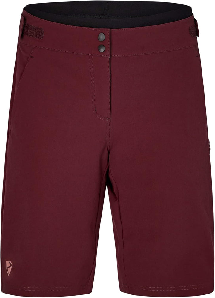 Ziener Damen Fahrrad-Shorts mit Innenhose - Mountainbike/Outdoor/Freizeit - atmungsaktiv,schnelltroc