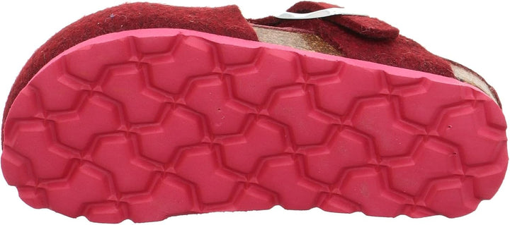 Superfit Mädchen FUSSBETTPANTOFFEL Pantoffeln 27 EU Rot 5010, 27 EU Rot 5010