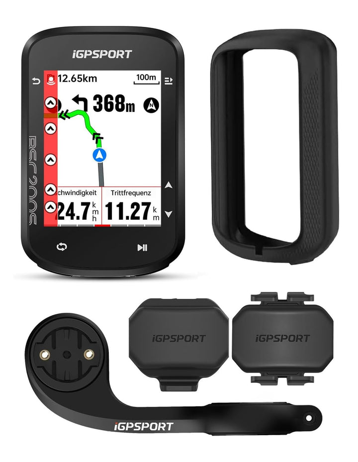 iGPSPORT BSC200S Fahrradcomputer Kabellos, 2,4“ Farbbildschirm GPS Routennavigation Fahrrad Tacho(BS