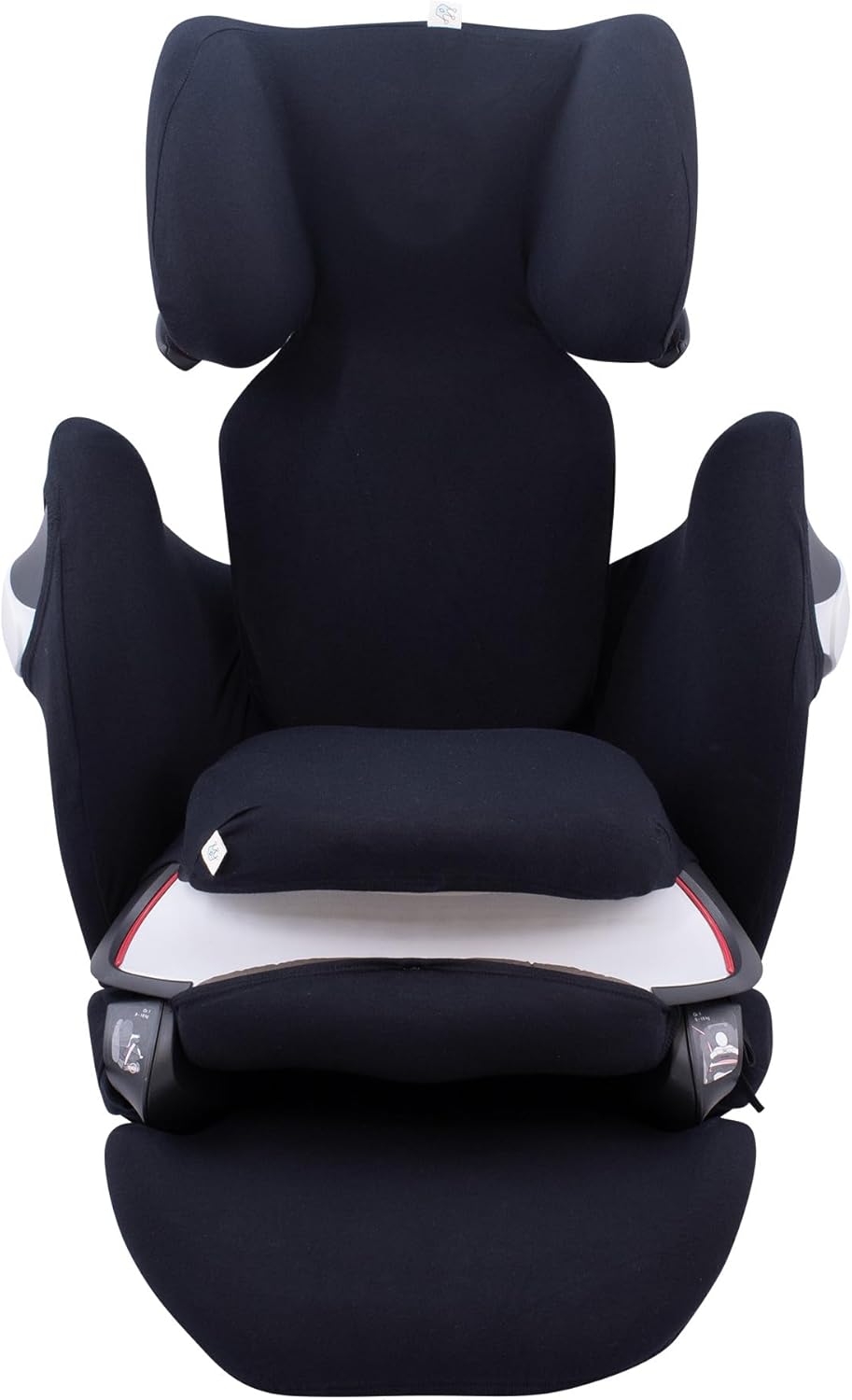 JYOKO Kids Bezug für Autositz kompatibel mit Cybex Pallas M (Black Series), Black Series