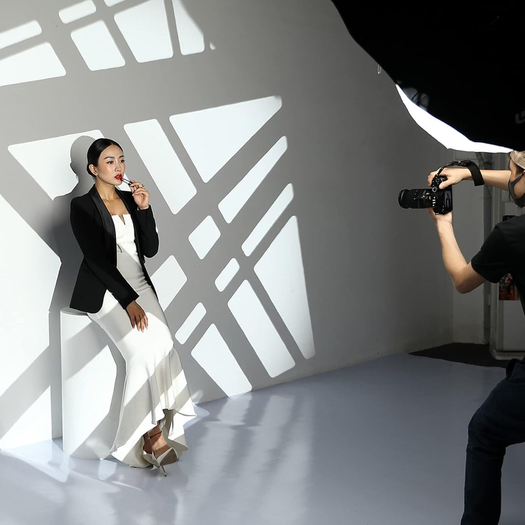 GOBO Sets für Soonpho Aluminiumlegierung Optischer Konische Snoot, 8 x Gobos Grafikkarten Metallplat