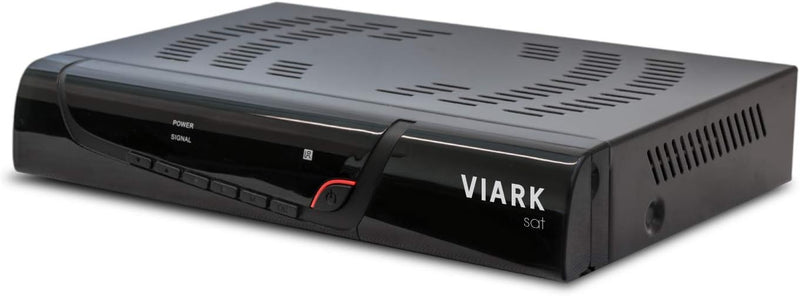 Viark SAT Full HD DVB-S2 Multistream H265 Digitaler Satelliten-Receiver mit LAN, USB-WLAN-Antenne un