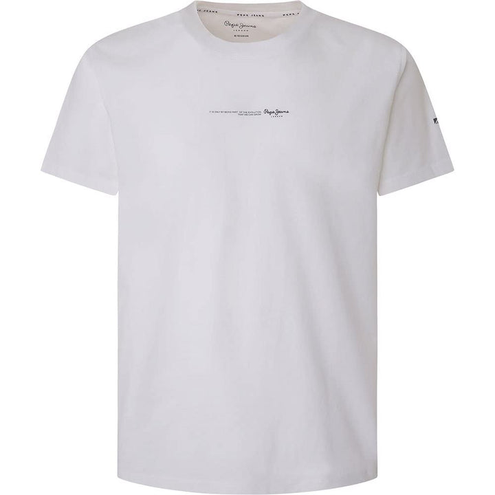 Pepe Jeans Herren David Tee T-Shirt XXL White (White), XXL White (White)