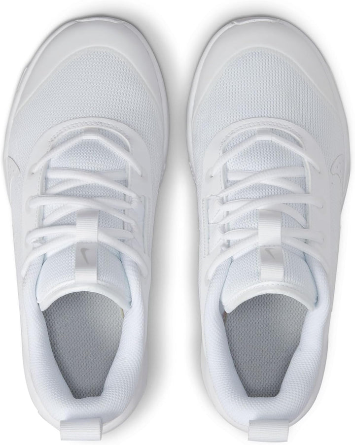 Nike Unisex Kinder Omni Sneaker 27.5 EU White White Pure Platinum, 27.5 EU White White Pure Platinum