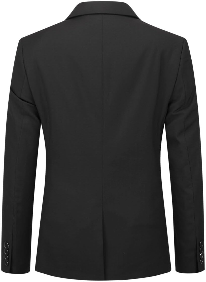 YOUTHUP Anzug Herren Slim Fit 3 Teilig Anzüge Peak Lapel Morden Herrenanzug Business Hochzeit Smokin