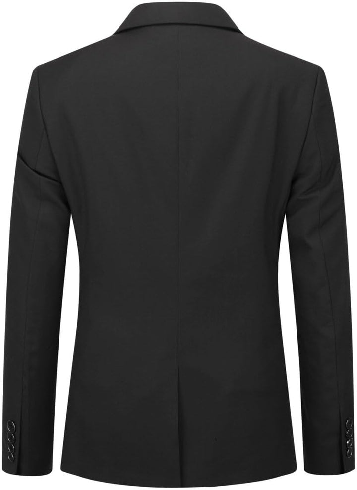 YOUTHUP Anzug Herren Slim Fit 3 Teilig Anzüge Peak Lapel Morden Herrenanzug Business Hochzeit Smokin