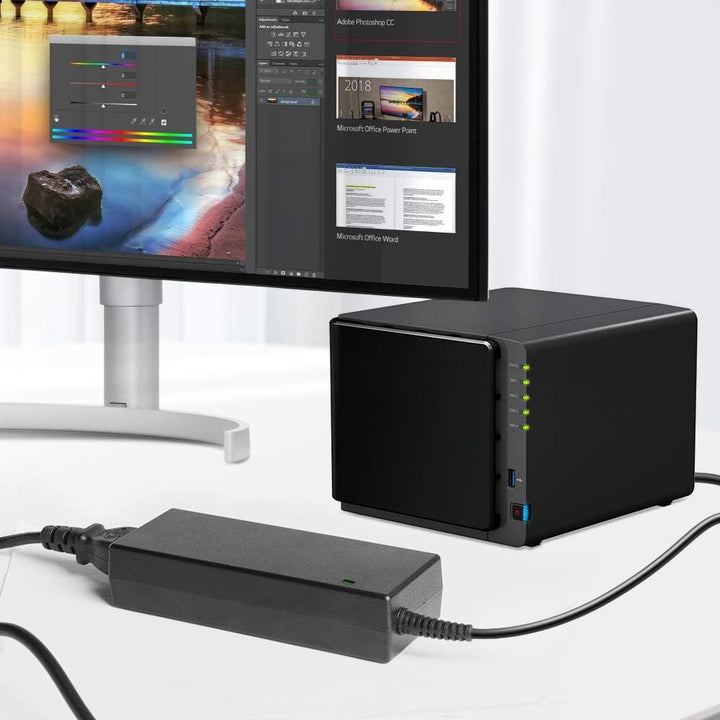 KFD 12V 8,33A Netzteil Ladegerät für Synology DS918+ DS923+ DS920+ DS916+ DS918 Plus Diskstation DS4
