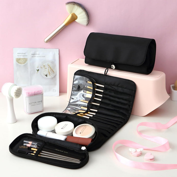 Make-up-Tasche Taschen Kosmetik Pinsel Reise Schminktasche Aufbewahrungstasche Organizer Handtasche