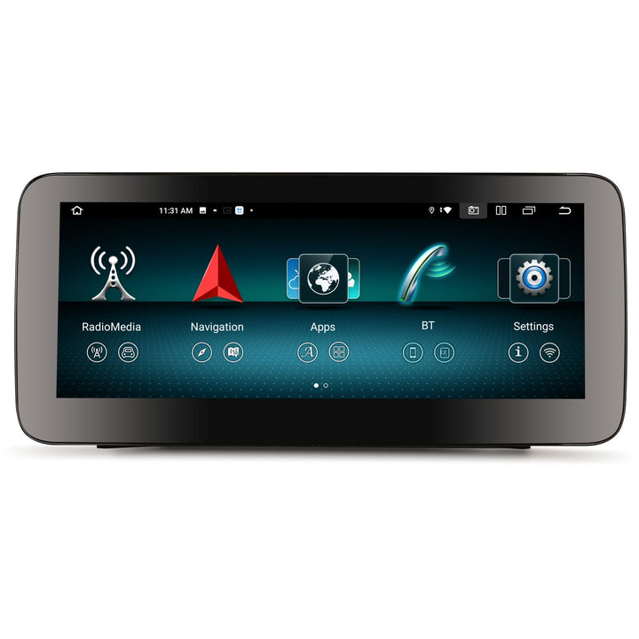 Erisin 10,25 Zoll 8-Kern 4GB+64GB Android 13 Autoradio Bluetooth GPS Navi für Mercedes ML Klasse W16