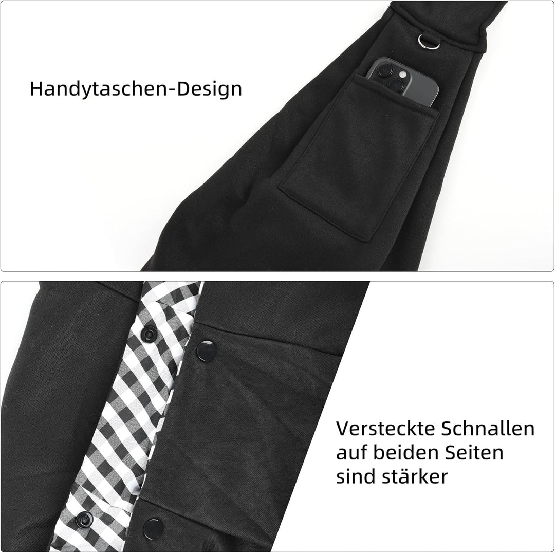 Valleycomfy Tragetuch Hund Haustier Hundetragebeute, Haustier Hundetasche mit verstellbarem, Hund Ka