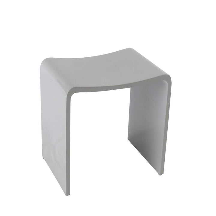 Four & More Badhocker Duschhocker Sitzhocker Duschstuhl Duschsitz Luxusbadhocker Design Kunststein S