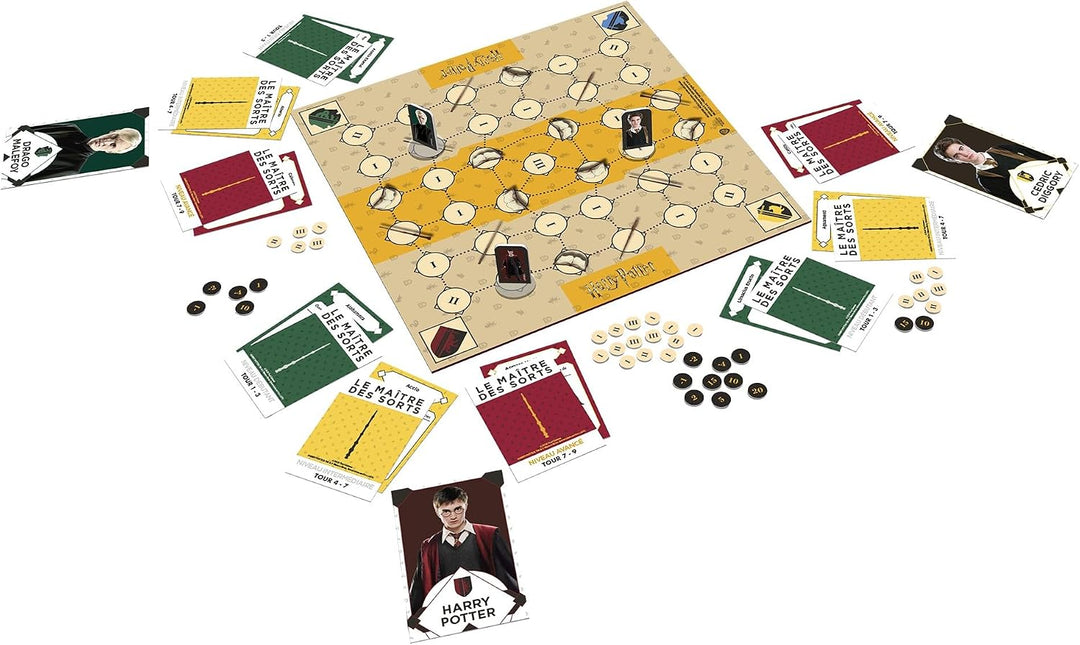 Topi Games - Harry Potter – Der Zaubermeister – Gesellschaftsspiel – Kartenspiel – Familie – ab 7 Ja