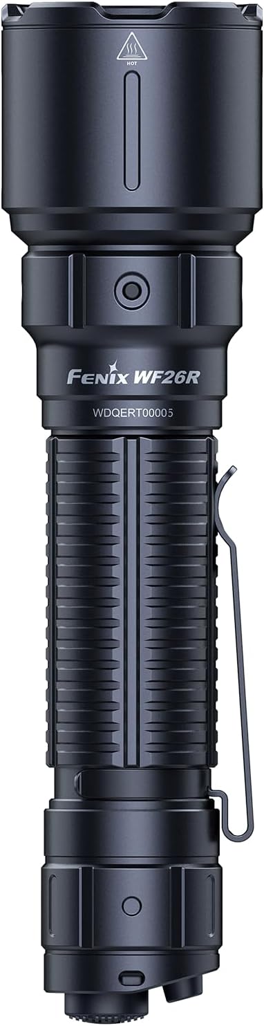 Fenix WF26R Wiederaufladbare Polizei-Taschenlampe, 3000 Lumen, superhelles Licht, mit Ladeschale und