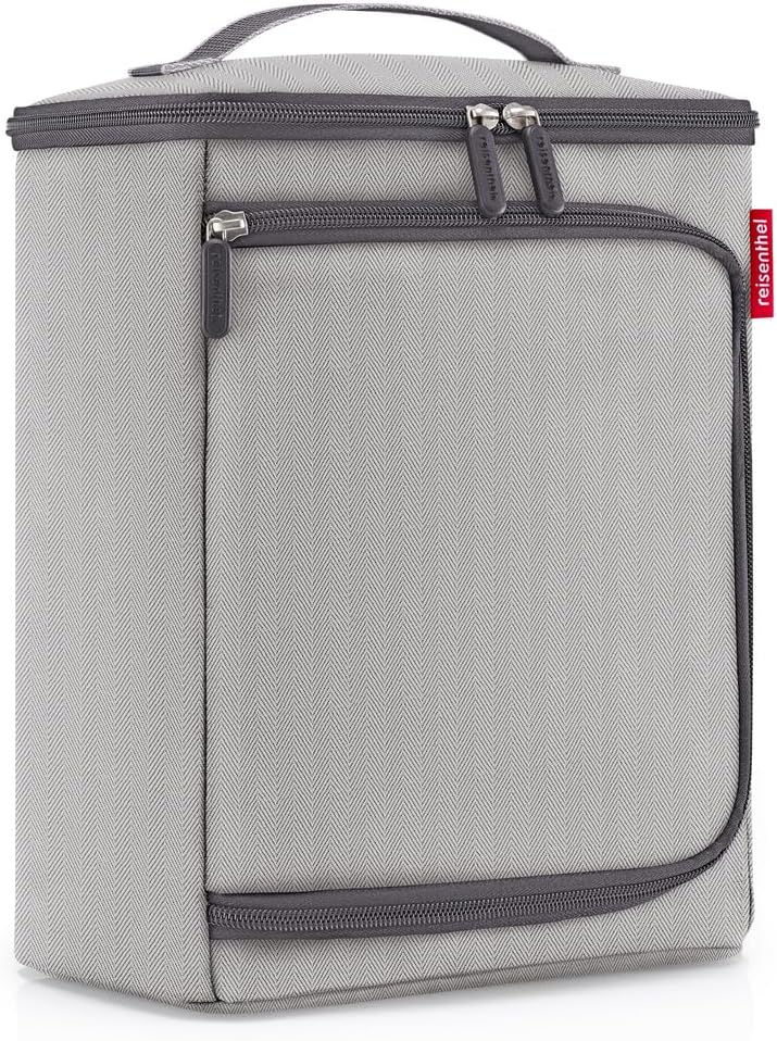 reisenthel coolerbox - Rundum flexibel, praktische Kühltasche mit Zwei Öffnungen herringbone grey, h