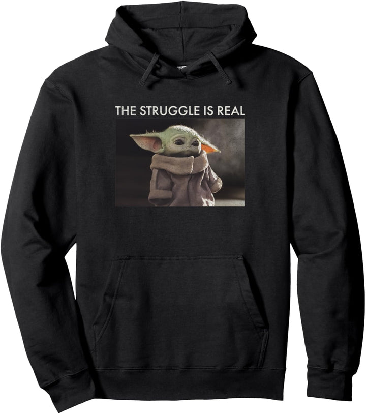 Star Wars Baby Yoda Meme Pullover Hoodie