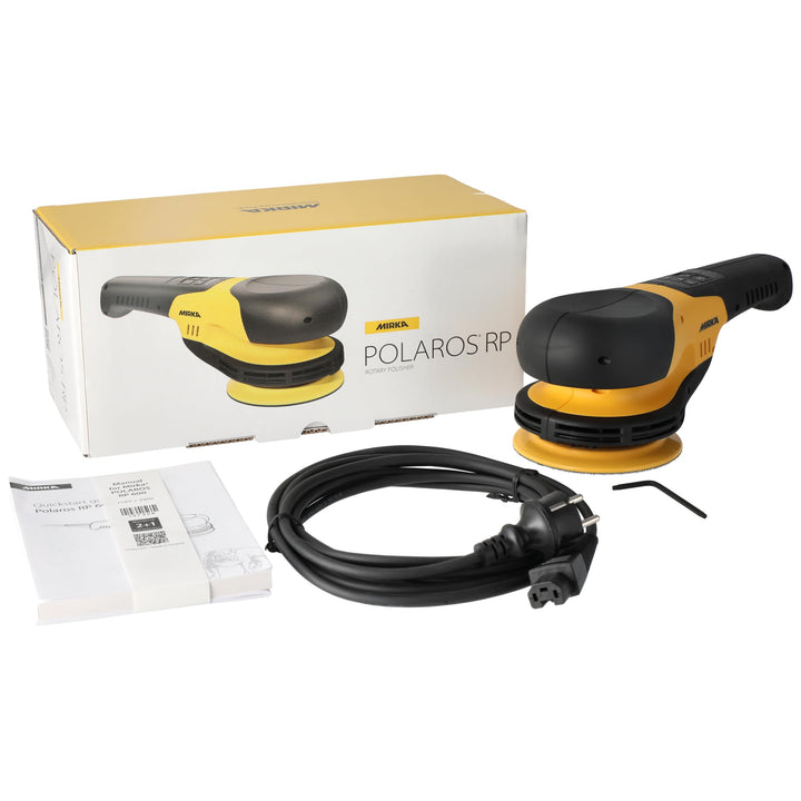 Mirka® POLAROS Rotationspoliermaschine / Ø 150 mm / ideal für ideal für Fahrzeugaufbereitung, Marine