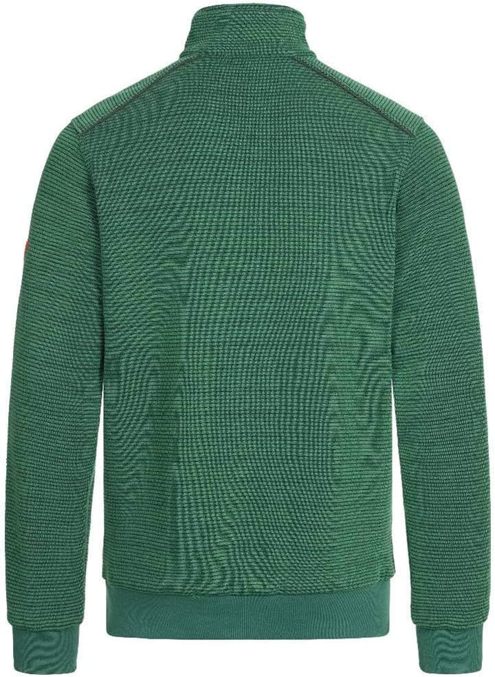 Nitras Herrenpullover Motion TEX Plus für die Arbeit mit Gummibund & hohen Stehkragen XS Grün, XS Gr