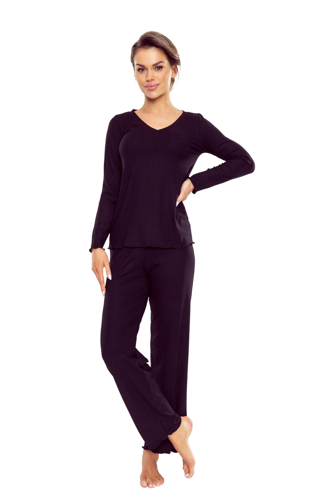 Selente Sweet Dreams modischer Schlafanzug/Shorty/Pyjama (Made in EU) kurz, Capri oder lang und mit