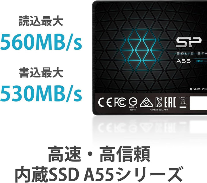 Silicon Power Ace A55 2.5 512 GB Serial ATA III 3D TLC
