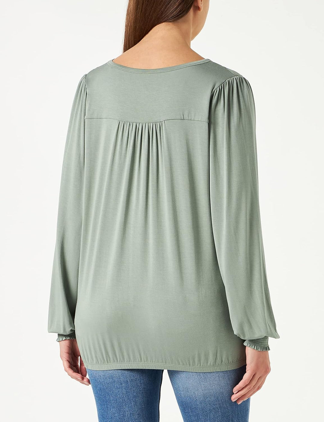 SOYACONCEPT Damen Blouse, Moosgrün