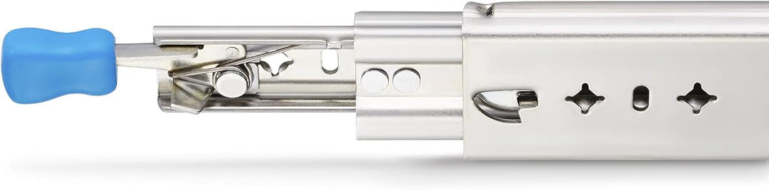 1 Paar Vadania Schwerlastauszüge 650 mm Schwerlastauszug mit einer Belastbarkeit von 100 kg und Fest