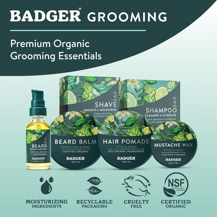 Navigator Class Man Care Beard Conditioning Oil Badger 1 oz Bottle