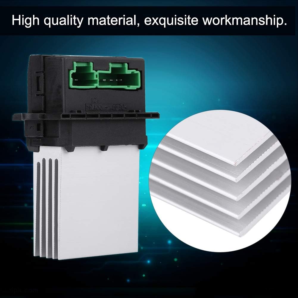 Qiilu Widerstand für Gebläse Gebläseregler Widerstand Gebläsemotor Widerstand 6441L2 7701048390 7701