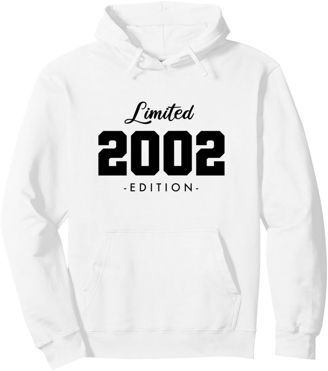 22 Jahre Jahrgang 2002 Limited Edition 22. Geburtstag Pullover Hoodie