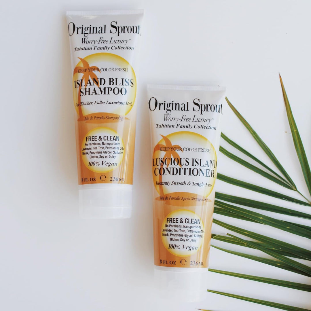 Original Sprout Tahitian Island Bliss Shampoo sulfatfrei 236 ml, weiß 236.59 ml (1er Pack)