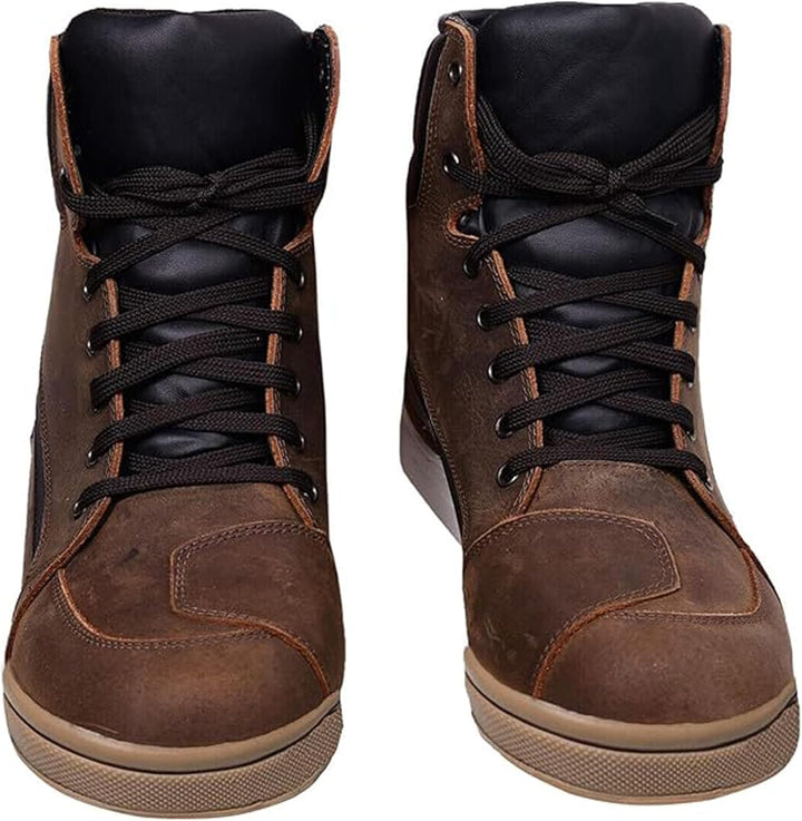 Wasserdichte Motorradstiefel für die Stadt, lässig, für Herren, rutschfest, Motorradschuhe, CE EN [1