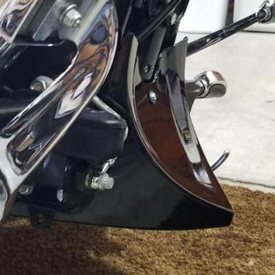 HDBUBALUS Kinn-Unterverkleidung Frontspoiler Air Dam Abdeckung für Harley Sportster Fatboy Softail T