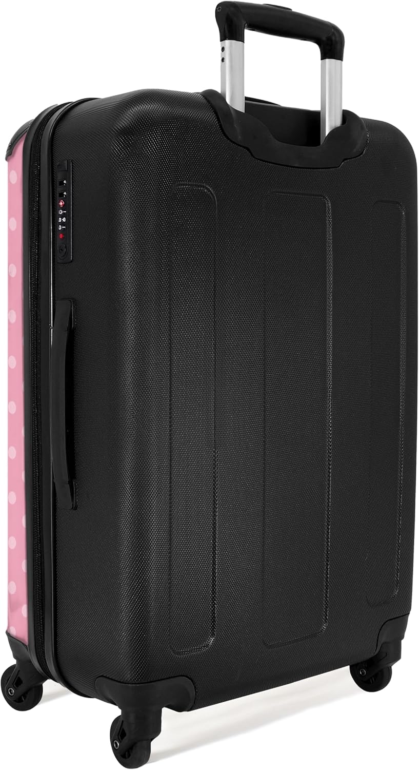 NoBoringSuitcases.com® Handgepäck, Hartschalenkoffer mit TSA Schloss, Trolley, Reisekoffer, Carry on