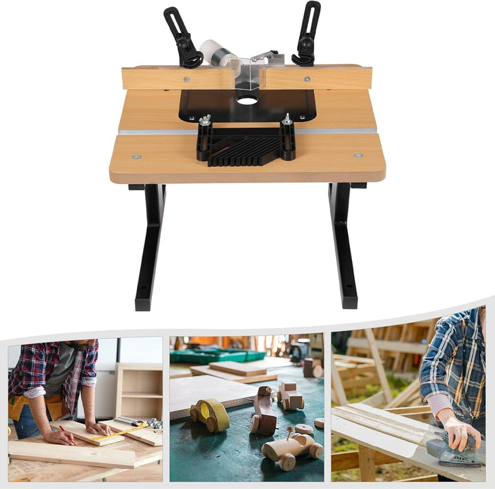 Frästisch Fräse Router Tisch Werkbank MDF Oberfräsen Tragfähigkeit 200kg Zum Schlitzen Trimmen Anfas