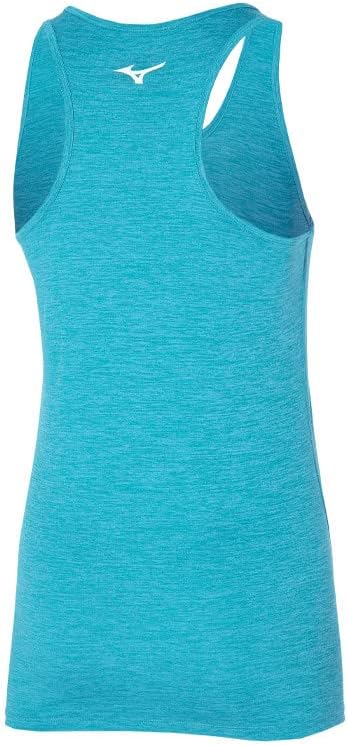 Mizuno Damen Impulse Core Tank Weste XL Algier Blau, XL Algier Blau