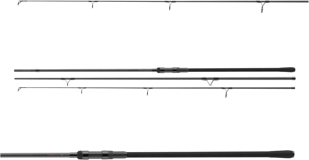 DAIWA Black Widow XT Carp 3,60m, 12ft, 3,00lbs, 3 Teile, #50 Startring, Angelrute, Karpfenrute, 1158