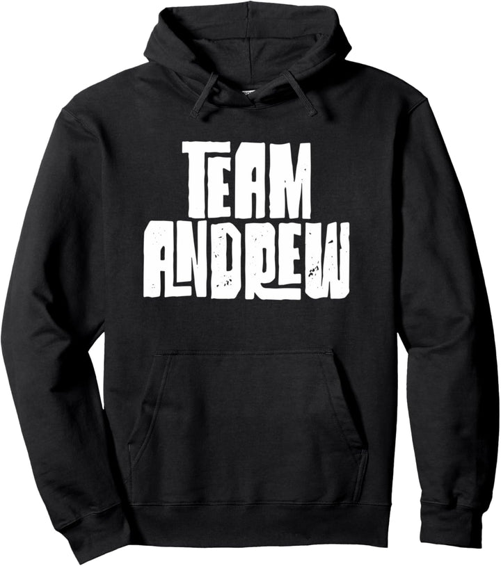 Team Andrew Sohn Papa Ehemann Enkel Sport Familie Gruppe Pullover Hoodie