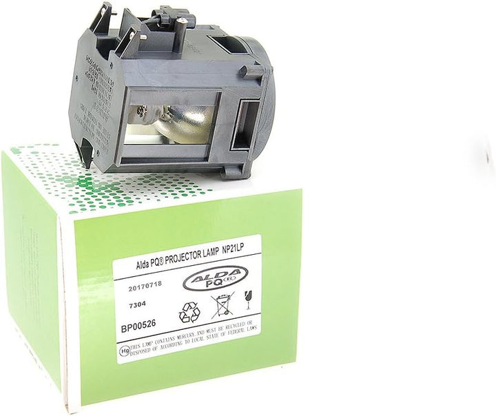 Alda PQ-Premium, Beamerlampe/Ersatzlampe kompatibel mit NP21LP, 60003224 für NEC NP-PA500U, NP-PA500