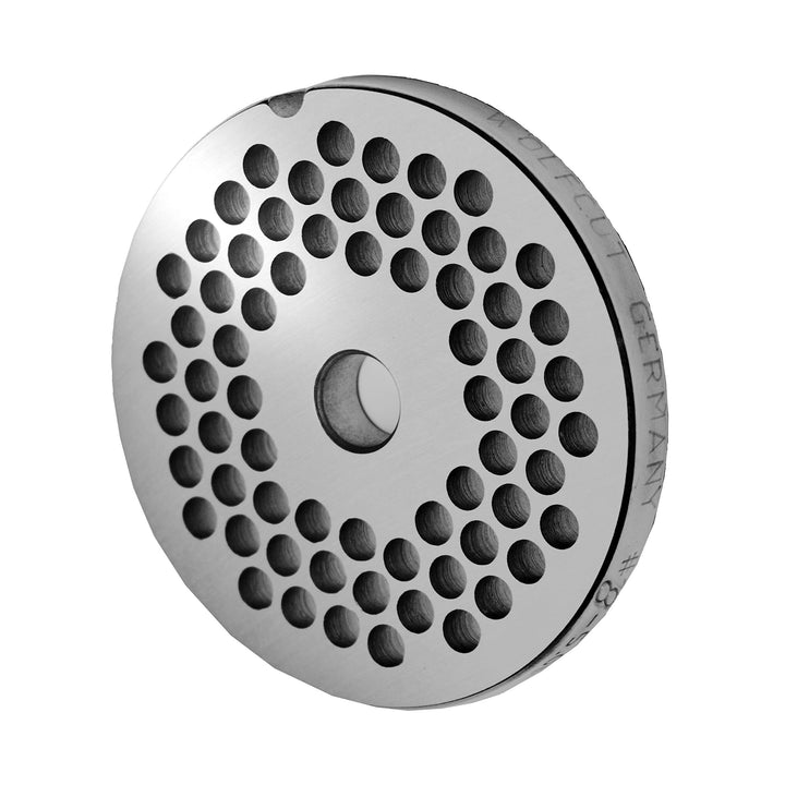 Wolfcut INOX Lochscheibe Gr. 8-5,0 mm Bohrung - Kompatibel/Ersatz mit Fleischwolf Jupiter - Bosch -