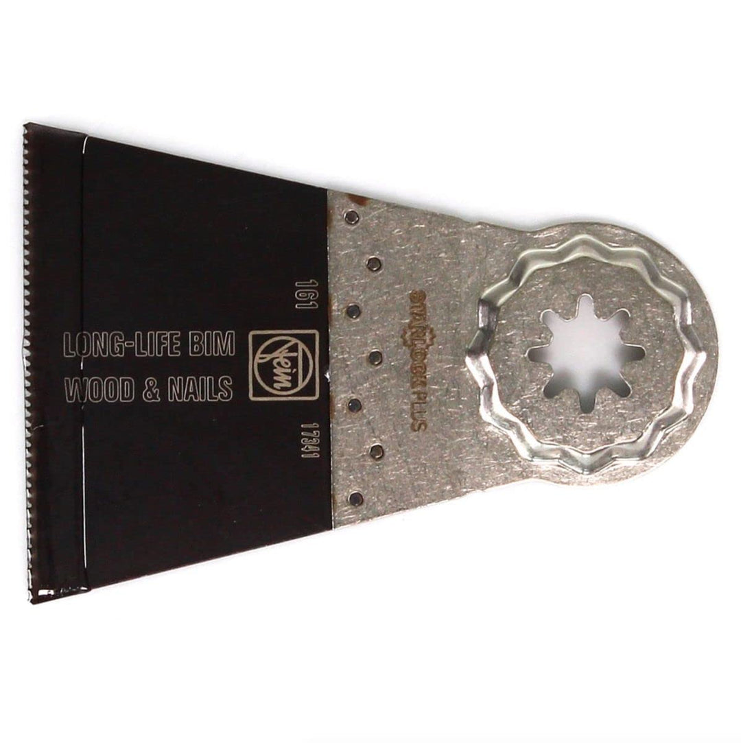 FEIN 63502161250 E-Cut Long-Life-Sägeblatt, 50mm x 65mm, à 50 Stk, schwarz/silber, Stück