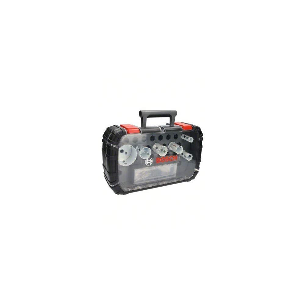 Bosch Professional 9 tlg. Lochsäge Progressor for Wood & Metal Set Elektriker (für Holz und Metall,
