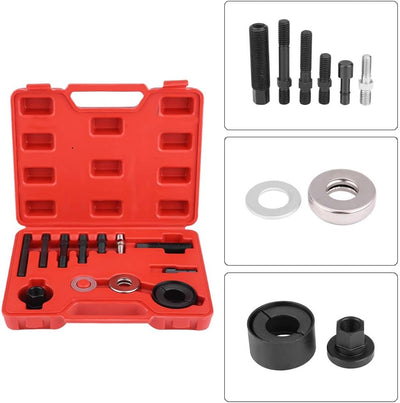 KIMISS 12pc Pulley Puller Remover Installer Set Servolenkungsgeneratoren Pulley Puller Installer Set