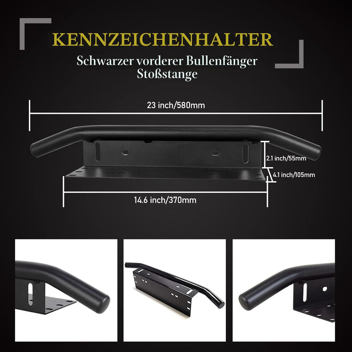 SKYWORLD LED-Lichtleiste, 7D 20 Zoll 288W Spot-Flood-Kombistrahl-Arbeitsscheinwerfer mit schwarzer K