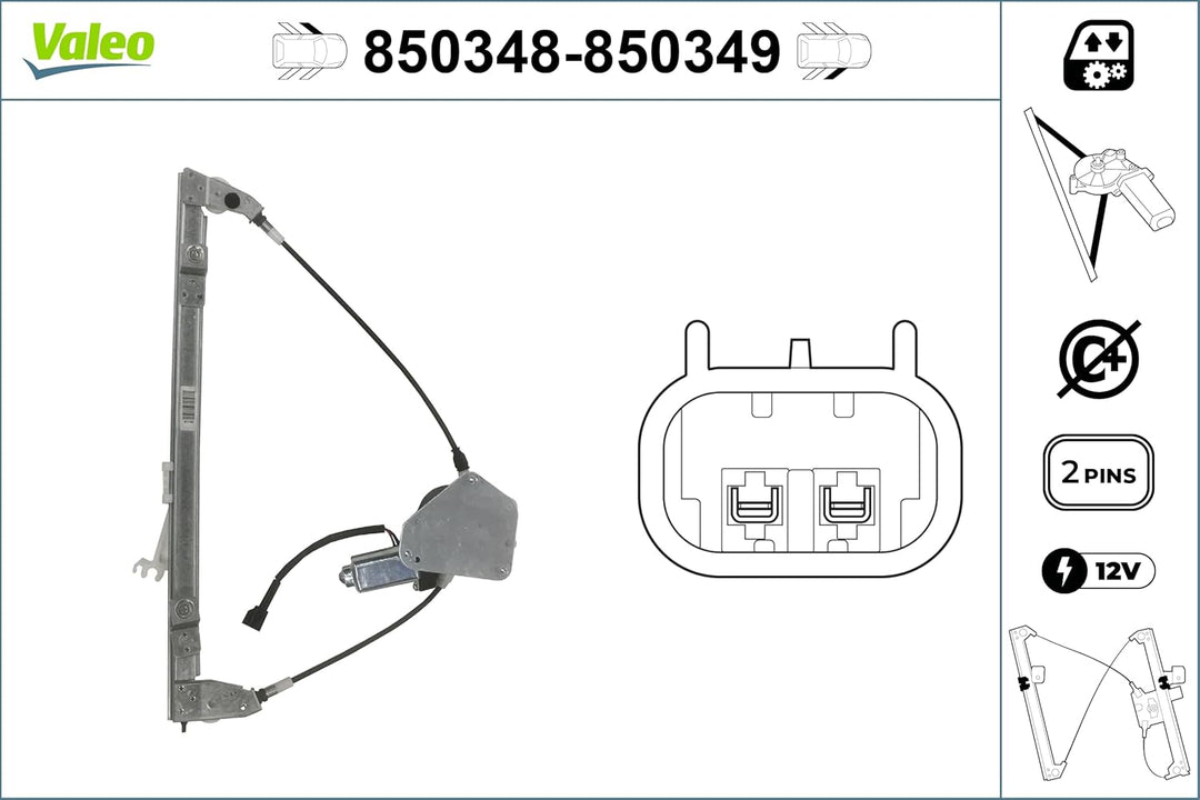 VALEO Fensterheber 850348