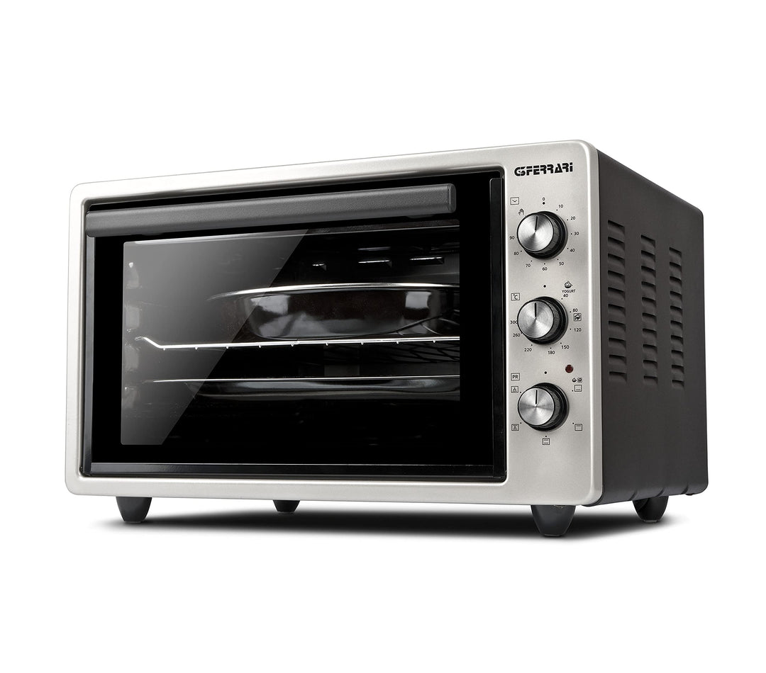 G3 Ferrari G10152 Rostò 37 Heissluftofen, 37 L, bis 300 °C, Doppelglas-Tür, Innenbeleuchtung, 1500 W
