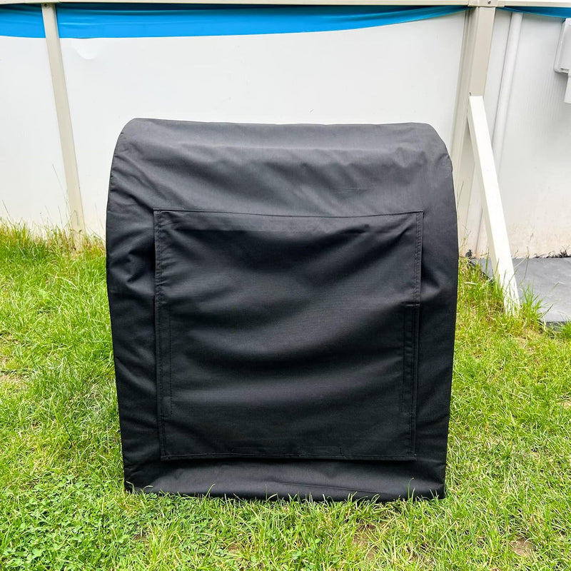 nobellgo Einhausung für Sandfilteranlage, Poolpumpe, Poolfilter, Abdeckung, hochwertig und