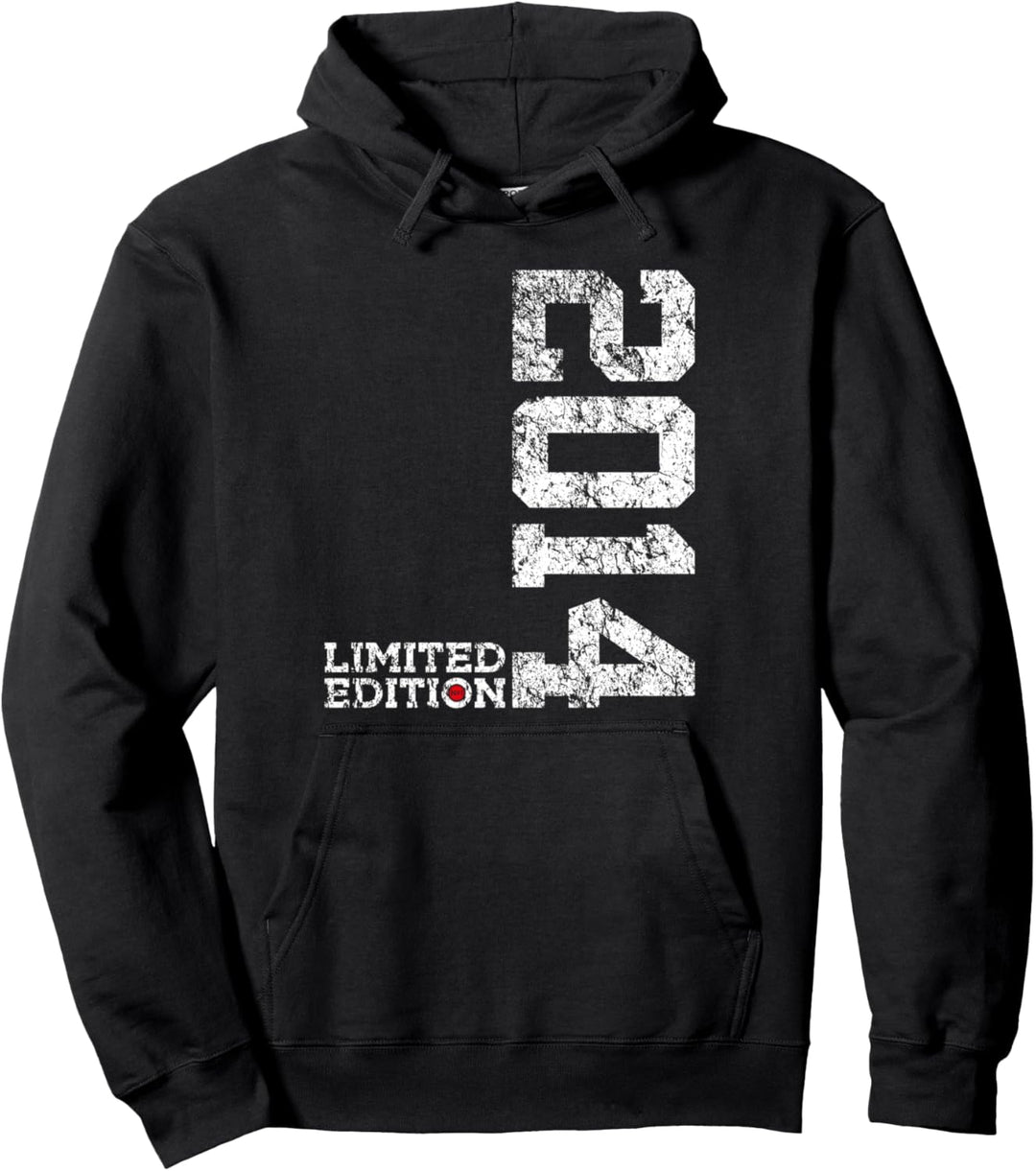 10 JAHRE 10. GEBURTSTAG LIMITED EDITION 2014 Pullover Hoodie