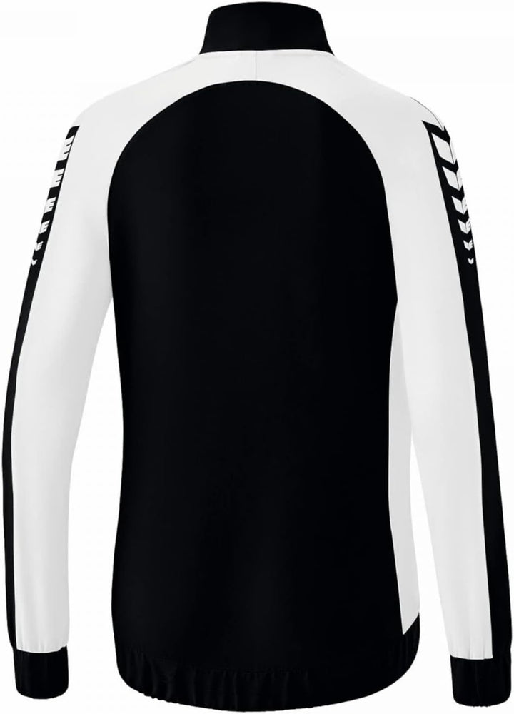 Erima Damen Six Wings Präsentationsjacke 40 Schwarz/Weiss, 40 Schwarz/Weiss